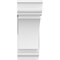 Ekena Millwork Standard Thorton Architectural Grade PVC Bracket with Traditional Ends, 5"W x 14"D x 14"H BKTP05X14X14THR01 - alternate 3